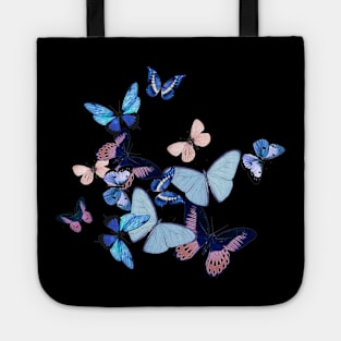 Blue Butterflies 2 Tote