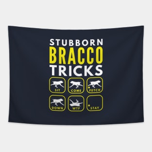 Stubborn Bracco Tricks - Dog Training Tapestry
