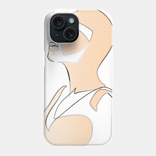 Close Your Eyes Phone Case