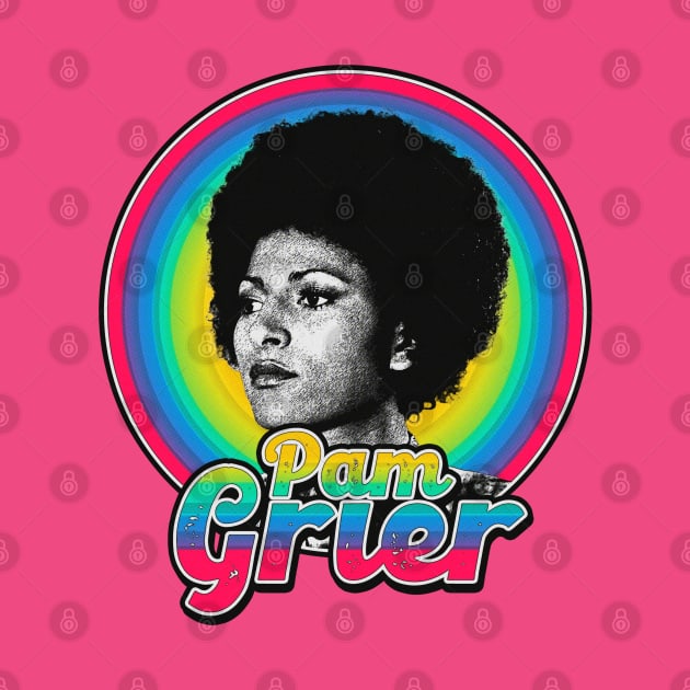 Pam Grier Rainbow by sepatubau77