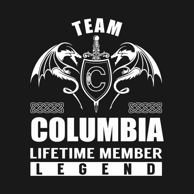 Team COLUMBIA Lifetime Member Legend by Lizeth