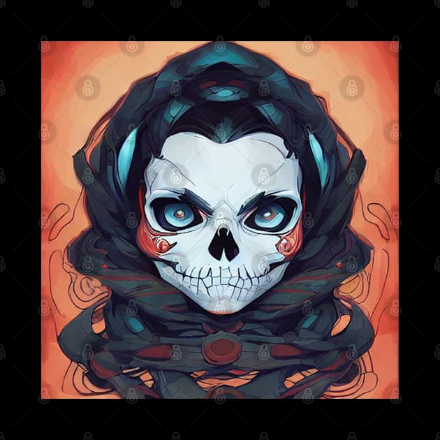 Mystical Skulls: Embrace the Enigmatic Allure of Alternative Designs by ShyPixels Arts