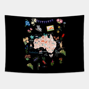 Australia lover Tapestry