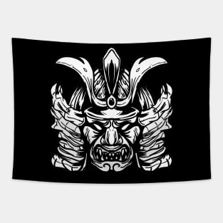 Samurai Shogun mask Tapestry