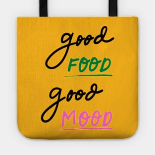 Amazing Good Food Good Mood Lover Tote