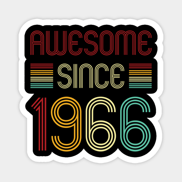 Vintage Awesome Since 1966 Magnet by Che Tam CHIPS