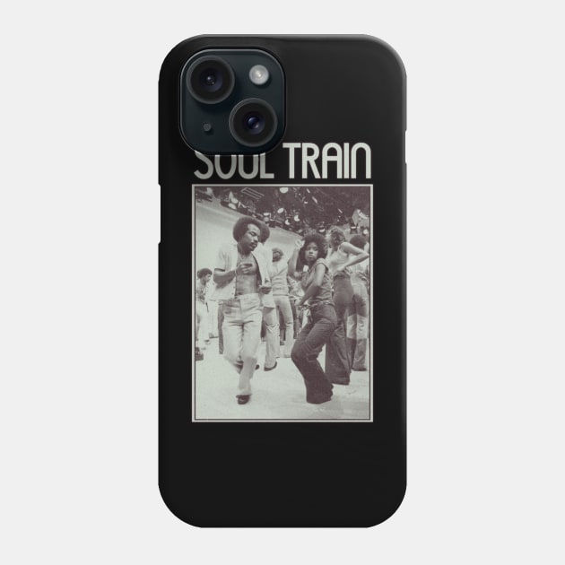 soul train party classic tee 70s Phone Case by Deconstructing Comics