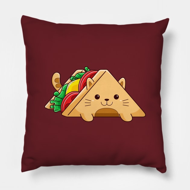 Cat Sandwich Pillow by MEDZ