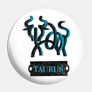 TAURUS HOROSCOPE SIGN Pin