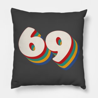 Number 69 Pillow