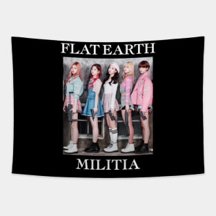 Flat Earth Militia Tapestry