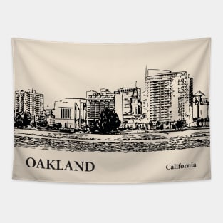Oakland - California Tapestry