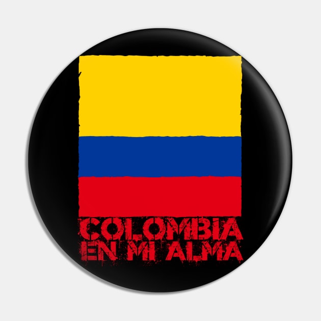 Colombia in my heart Pin by Jun Pagano