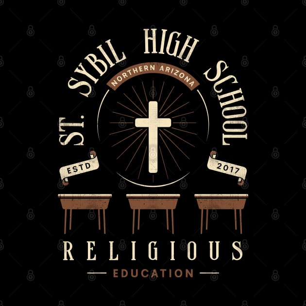 St Sybil High School Emblem by Lagelantee