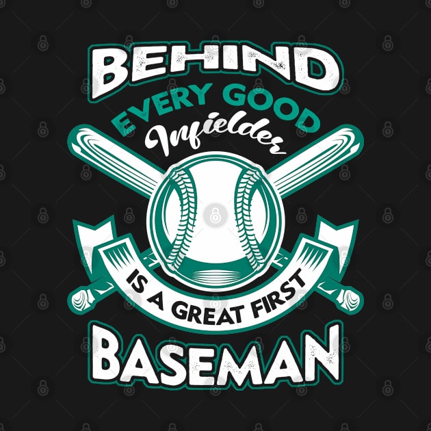 Behind Every Good Infielder Is A Great First Baseman by LindaMccalmanub