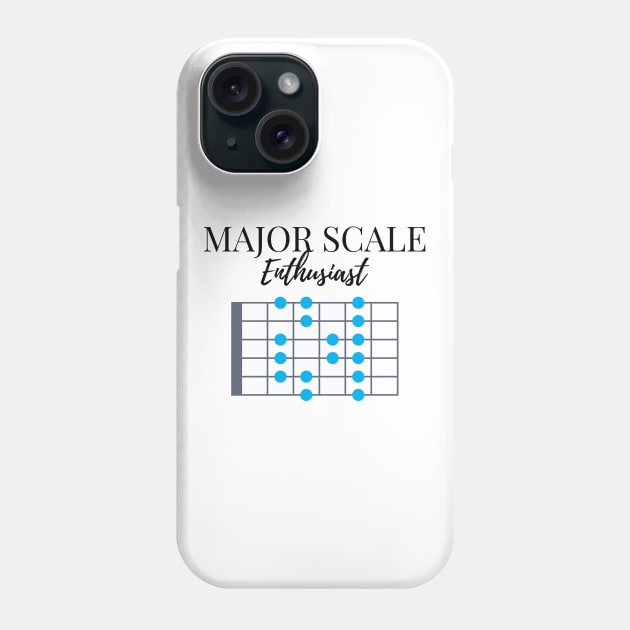 Major Scale Enthusiast Light Theme Phone Case by nightsworthy