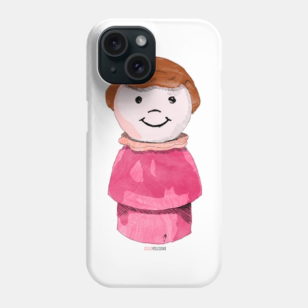 a littlegirl named LEA Phone Case by labeletterose