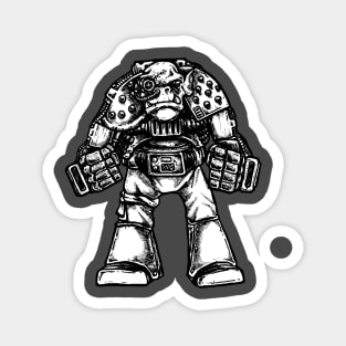 Ork in power armour Magnet