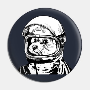 Dog In Space Pin