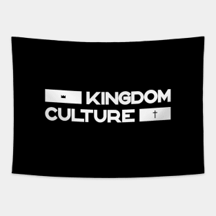 KINGDOM CULTURE CROWN & CROSS Tapestry