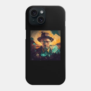 Illustration of Walter White Phone Case