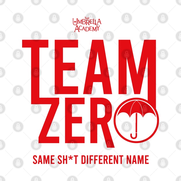 UMBRELLA ACADEMY 2: TEAM ZERO (WHITE BACKGROUND) by FunGangStore