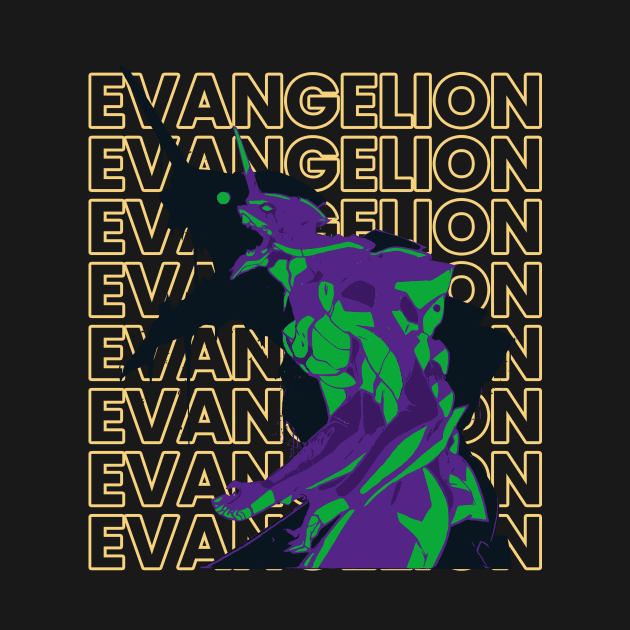 evangelion with type yellow by Suarezmess