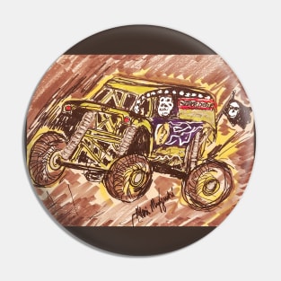 Grave Digger (monster truck) Pin