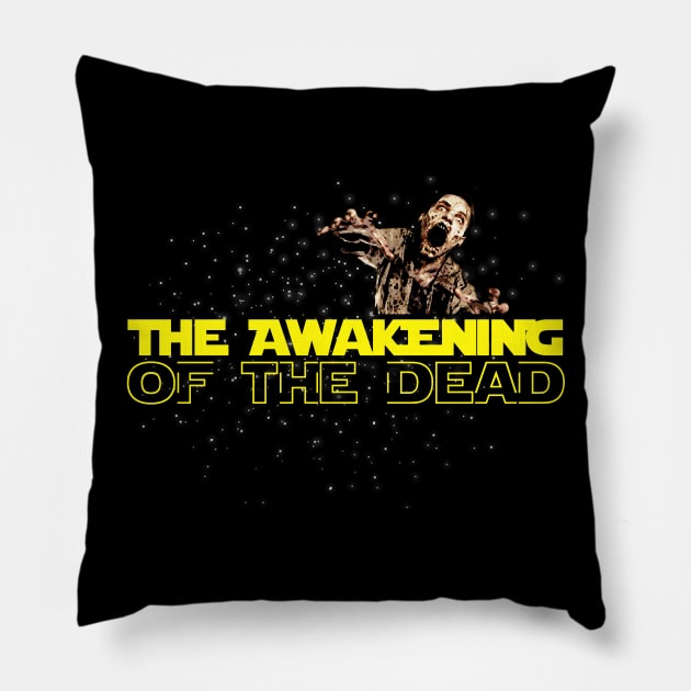 The Awakening Of The Dead Pillow by CursedRose