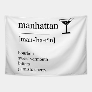 Manhattan cocktail Tapestry