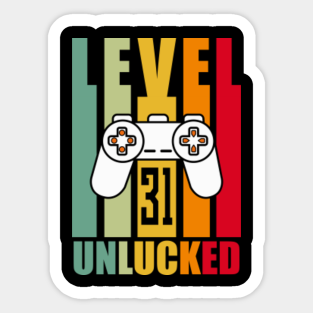 31st Birthday Gifts For Wife Aufkleber Teepublic De
