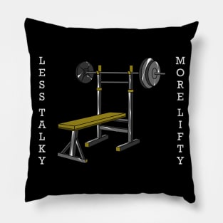 Weight bench with Barbell Pillow