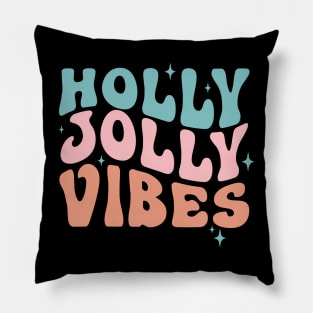 holly jolly Vibes Pillow