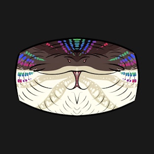 New World Burrowing Python Mask T-Shirt