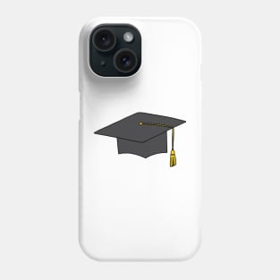 Golden Yellow Tassel Graduation Cap Phone Case