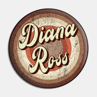 Vintage brown exclusive - diana ross Pin