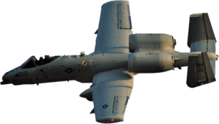 A-10 Warthog No Background Magnet