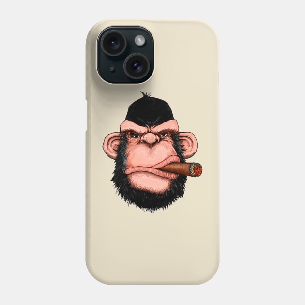 Ape Boss Phone Case by NeilGlover