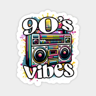 90s Vibe Boombox Music Magnet