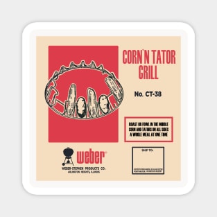 Weber Corn N Tater Grill Magnet