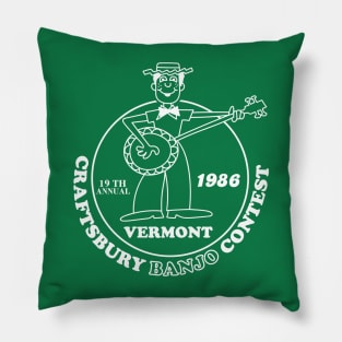 Banjo Contest 1986 Pillow