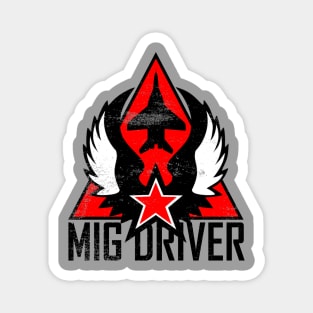 Mig Driver (distressed) Magnet