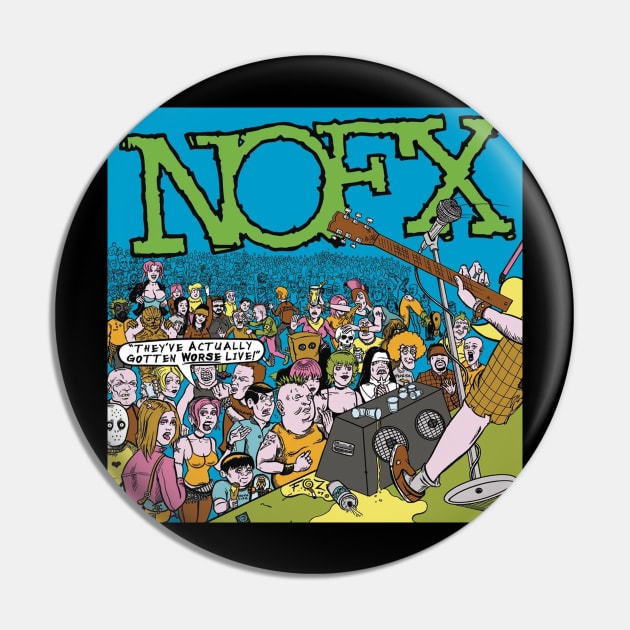 We March to the Beat of Indifferent Drum Live Nofx Pin by Kabel