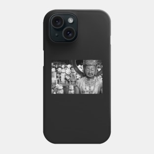 Buddhist Statue, Japanese Temple. Phone Case