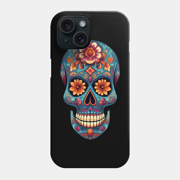 Sugar Skulls1 Phone Case by CircusValley