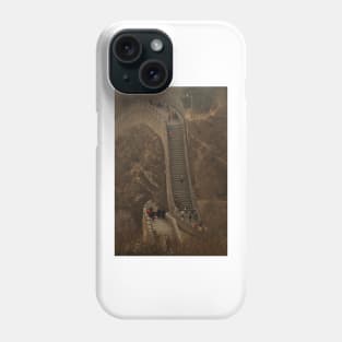 The Great Wall Of China At Badaling - 1 © Phone Case