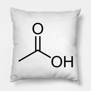 Acetic Acid Ethanoic Acid Vinegar C2H4O2 CH3COOH Pillow