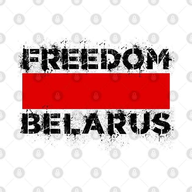 FREEDOM BELARUS PROTEST by ProgressiveMerchandise