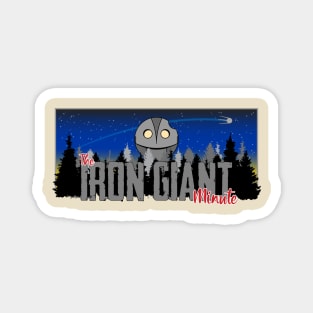 The Iron Giant Minute podcast art Magnet