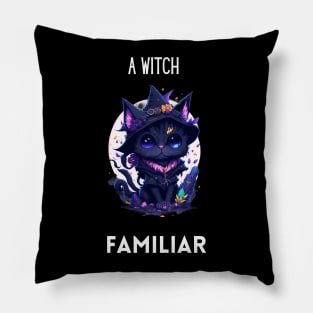 A Witchs Familiar Pillow